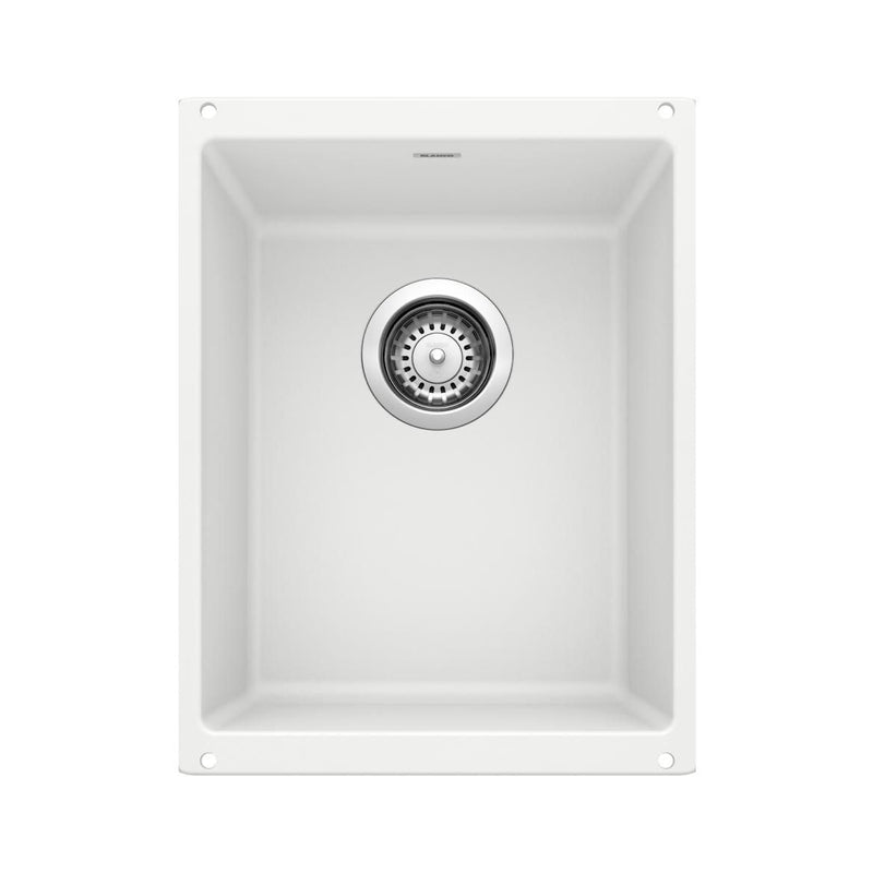 Precis 13-in Undermount Bar Sink, White A2768