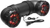 Boss Audio ATV65BRGB All Terrain Powersport Sound System/Speakers, Built-In Amplifier/Wireless for ATV/UTV, Black