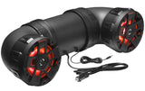 Boss Audio ATV65BRGB All Terrain Powersport Sound System/Speakers, Built-In Amplifier/Wireless for ATV/UTV, Black