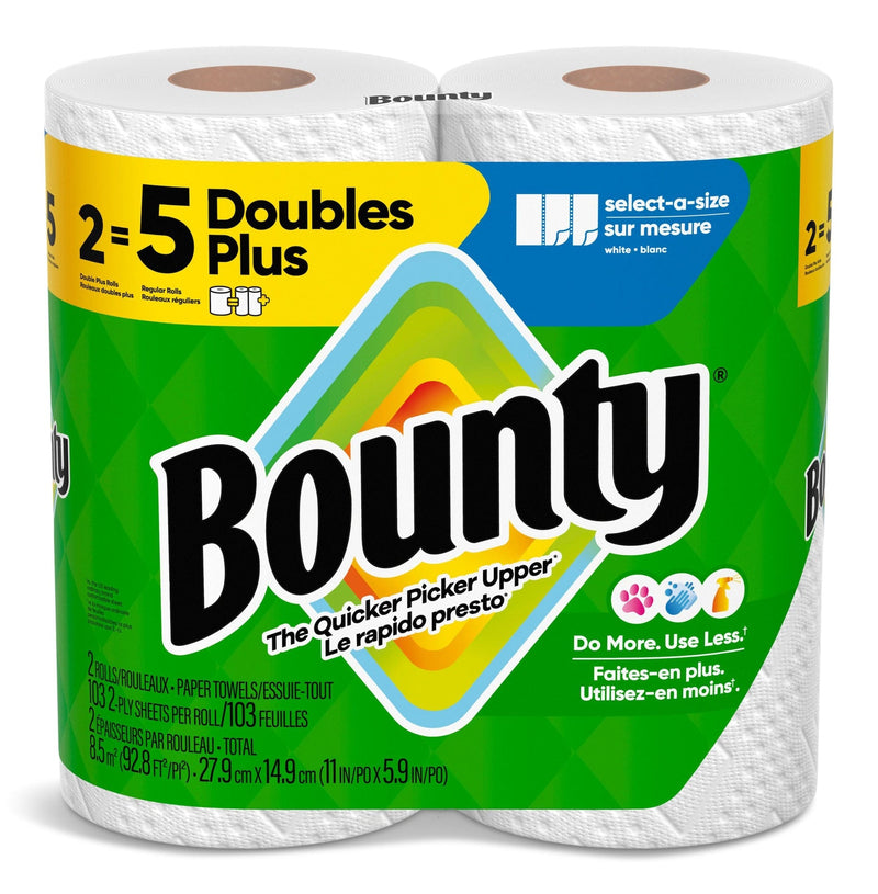 Select-A-Size Paper Towel, Double Rolls, 2-pk R2599
