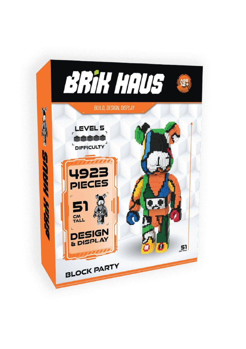 Brik Haus Block Party Construction Set, Large G9059