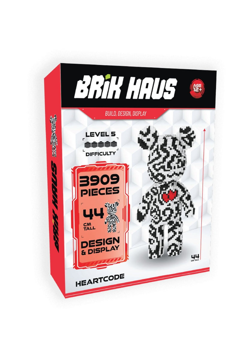 Brik Haus Heartcode Construction Set, Medium U1637
