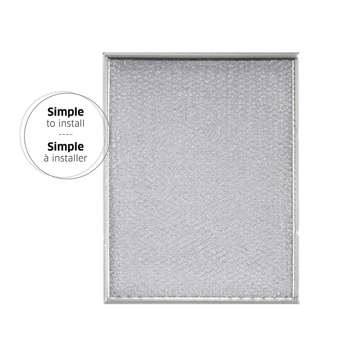 BP29 Aluminum Grease Replacement Filter for BU2, BU3 & NU Series Range Hoods