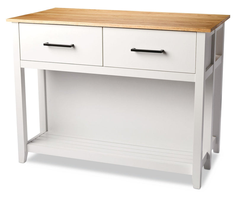 Canvas Conrich Kitchen Island, White H7040