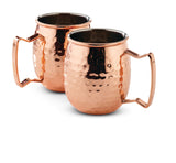CANVAS Copper-Plated Stainless Steel Mug Set, 15-oz, 2-pc
