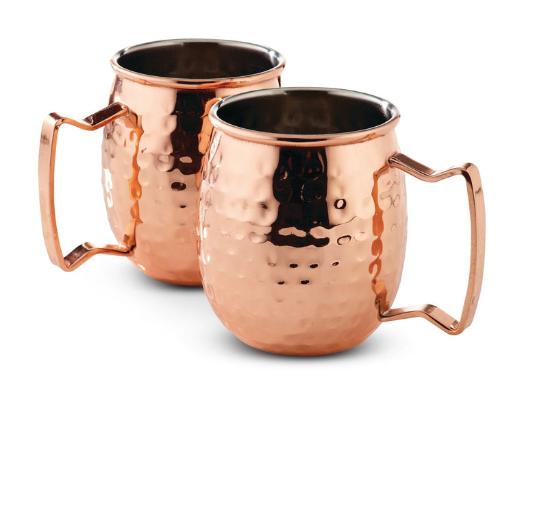 CANVAS Copper-Plated Stainless Steel Mug Set, 15-oz, 2-pc D6635
