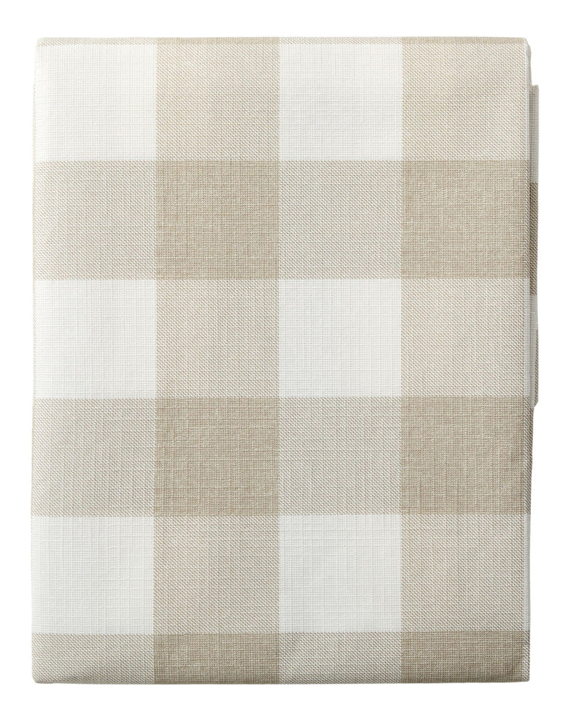 CANVAS Indoor/Outdoor Plaid PEVA Table Cloth, 60-in x 84-in A6585
