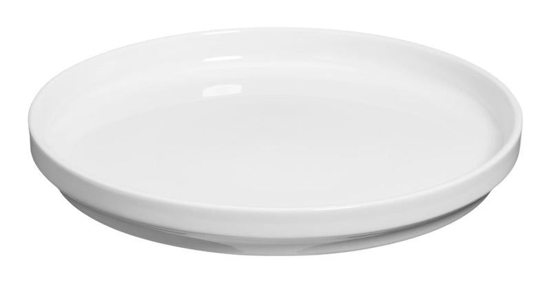 CANVAS Modern Edge Porcelain Side Plate, 8-in, White Y7558