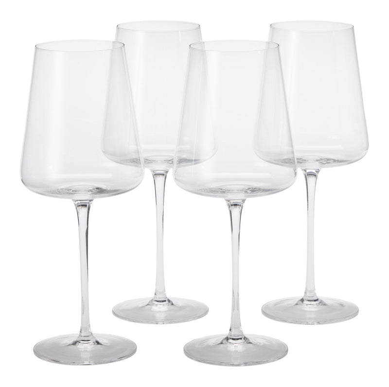 CANVAS Modern Lead-Free Stemmed Wine Glass Set, 4-pk U2376