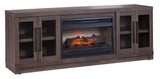 CANVAS Oakridge Media Fireplace, 68-in
