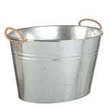 CANVAS Outdoor Oval Galvanized Party Tub, Assorted