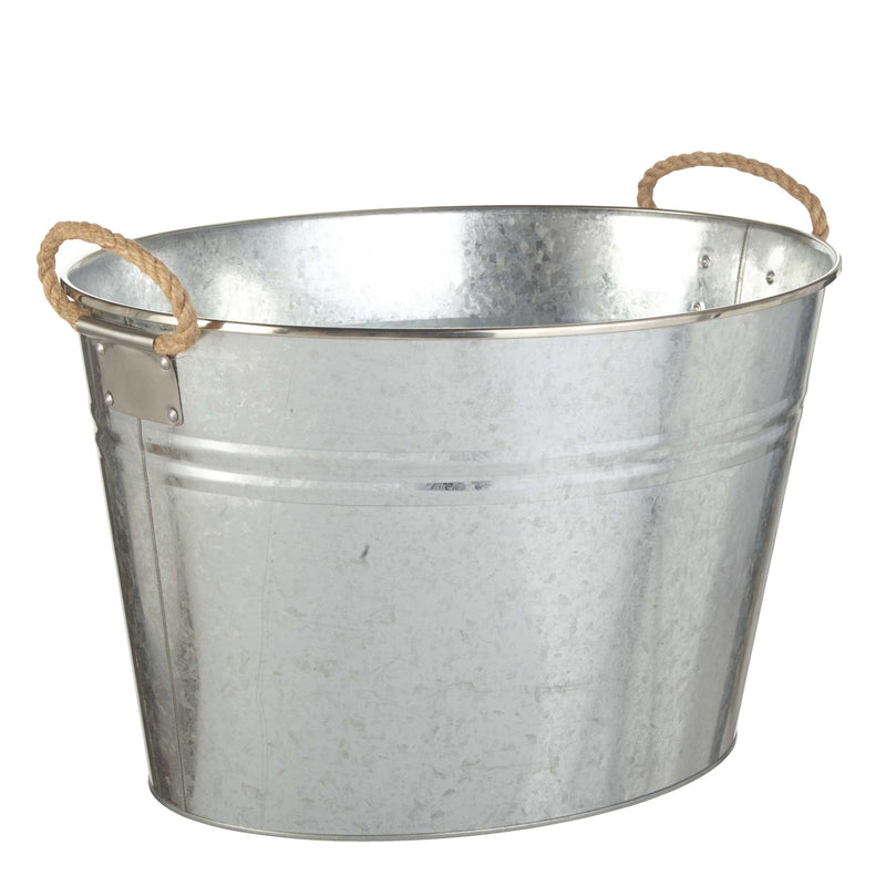CANVAS Outdoor Oval Galvanized Party Tub, Assorted R2126