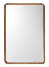 CANVAS Springside Pearwood Rectangular Wall Mirror, Brown, 24 x 36-in