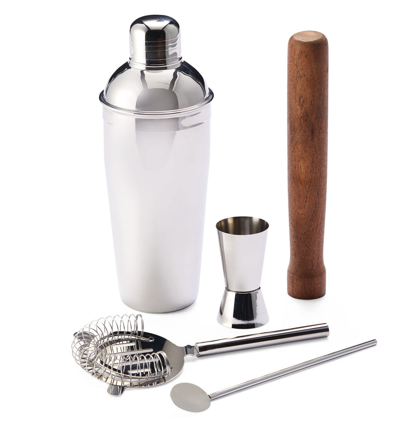 CANVAS Stainless Steel Cocktail Making Set, 5-pc H1799