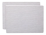 CANVAS Striped Rectangle Cork Placemat Set, Multi-Coloured, 11-in x 15-in, 2-pk