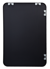 CANVAS Truro Metal Rectangular Wall Mirror, Black, 20 x 30-in
