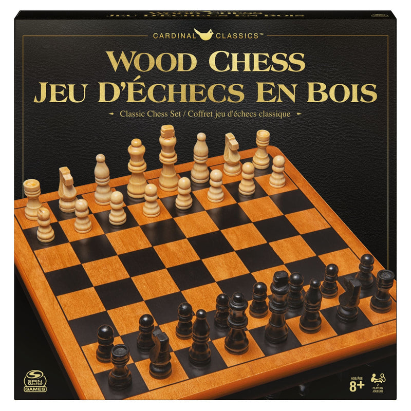 Premium Wood Chess Set, 2 Players, Ages 8+ B8890