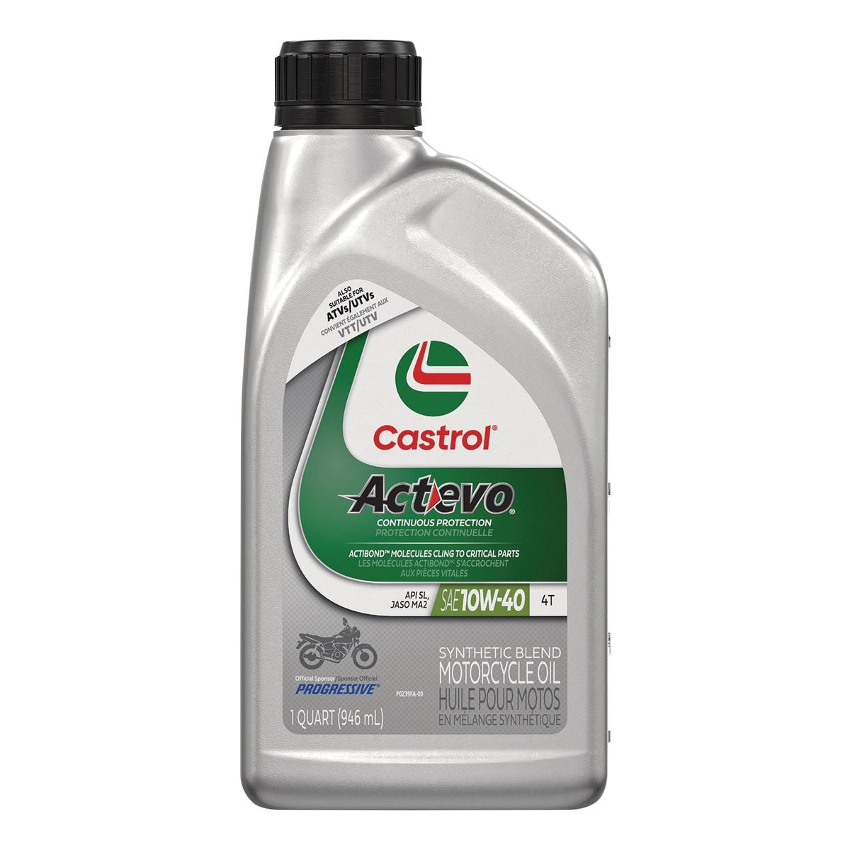 Actevo Motorcycle Oil 4T 10W40, 946-mL