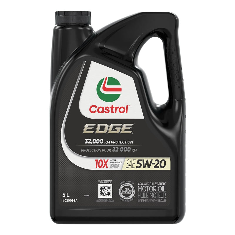 EDGE 5W20 Advanced Synthetic Engine/Motor Oil, 5-L S9647