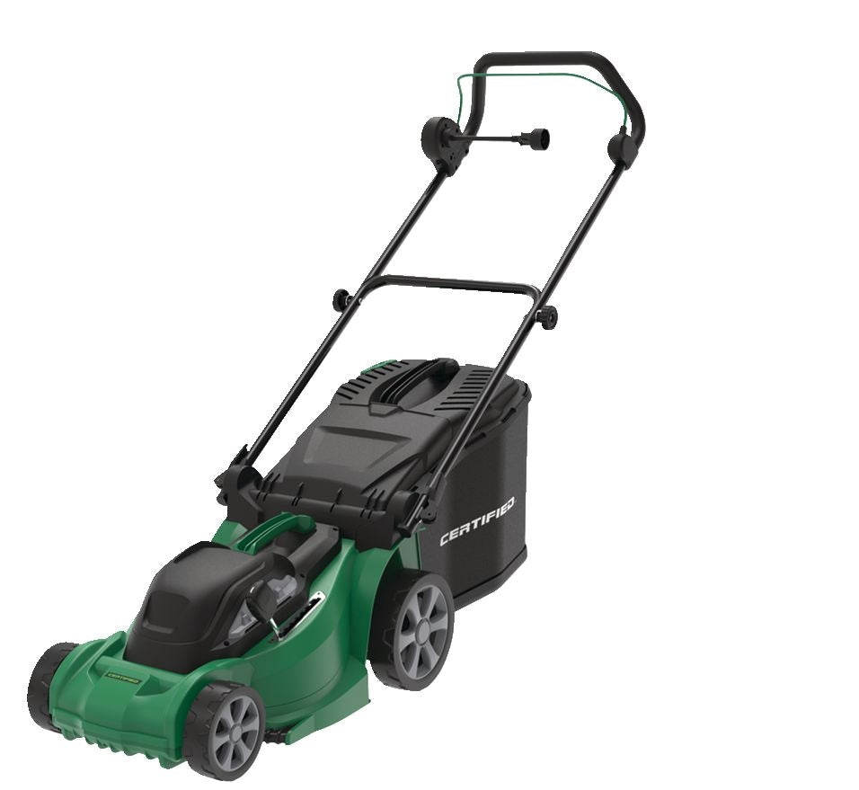 Certified 12A 2-in-1 Electric Lawn Mower, 17-in Deck