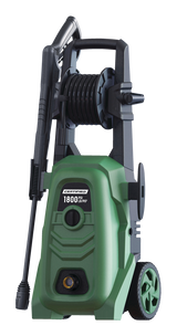 Certified 1800 PSI 1.4 GPM Corded Cold Water Wheeled Brushed Electric Pressure Washer with Foam Blaster