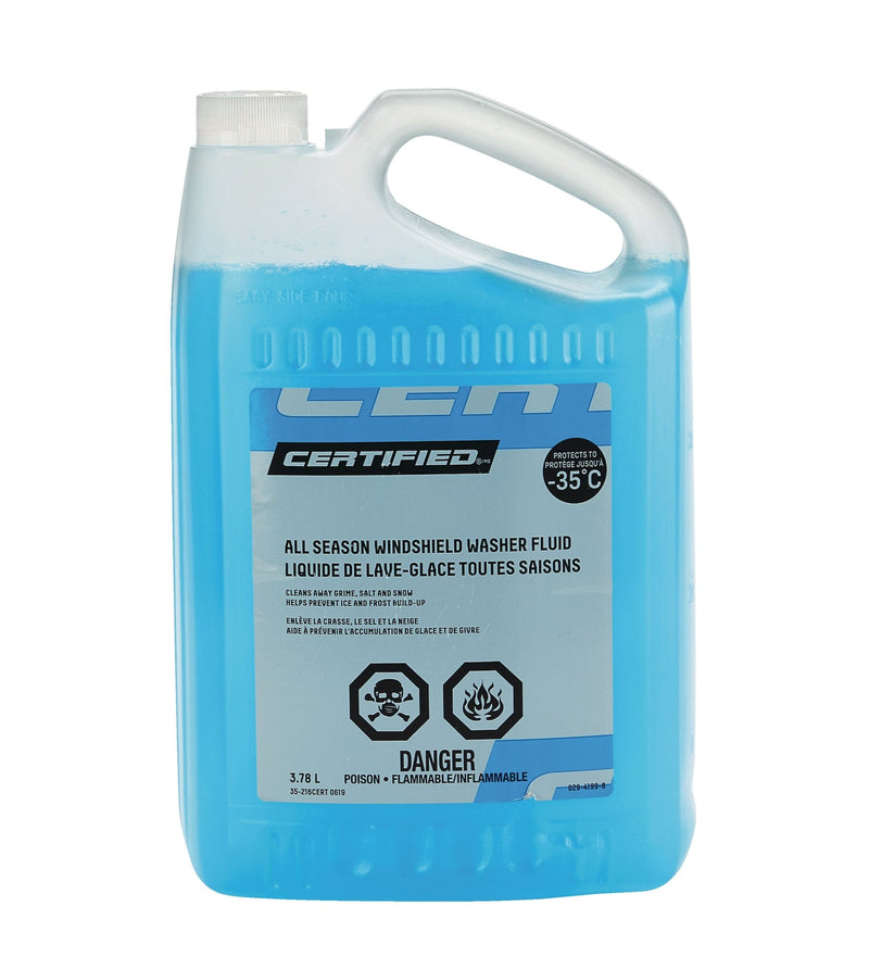 Certified All-Season Windshield Washer Fluid, -35°C, 3.78-L Q1134