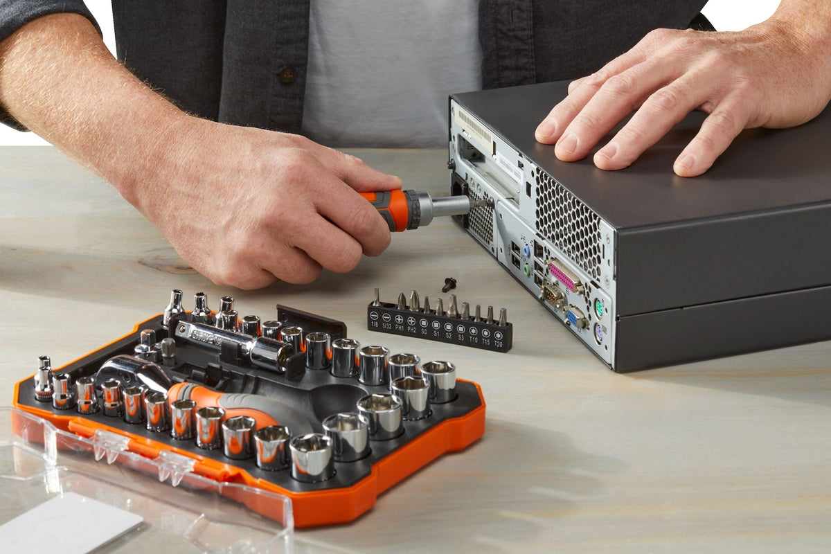 Certified Home Repair Tool & Socket Set, 43-pc
