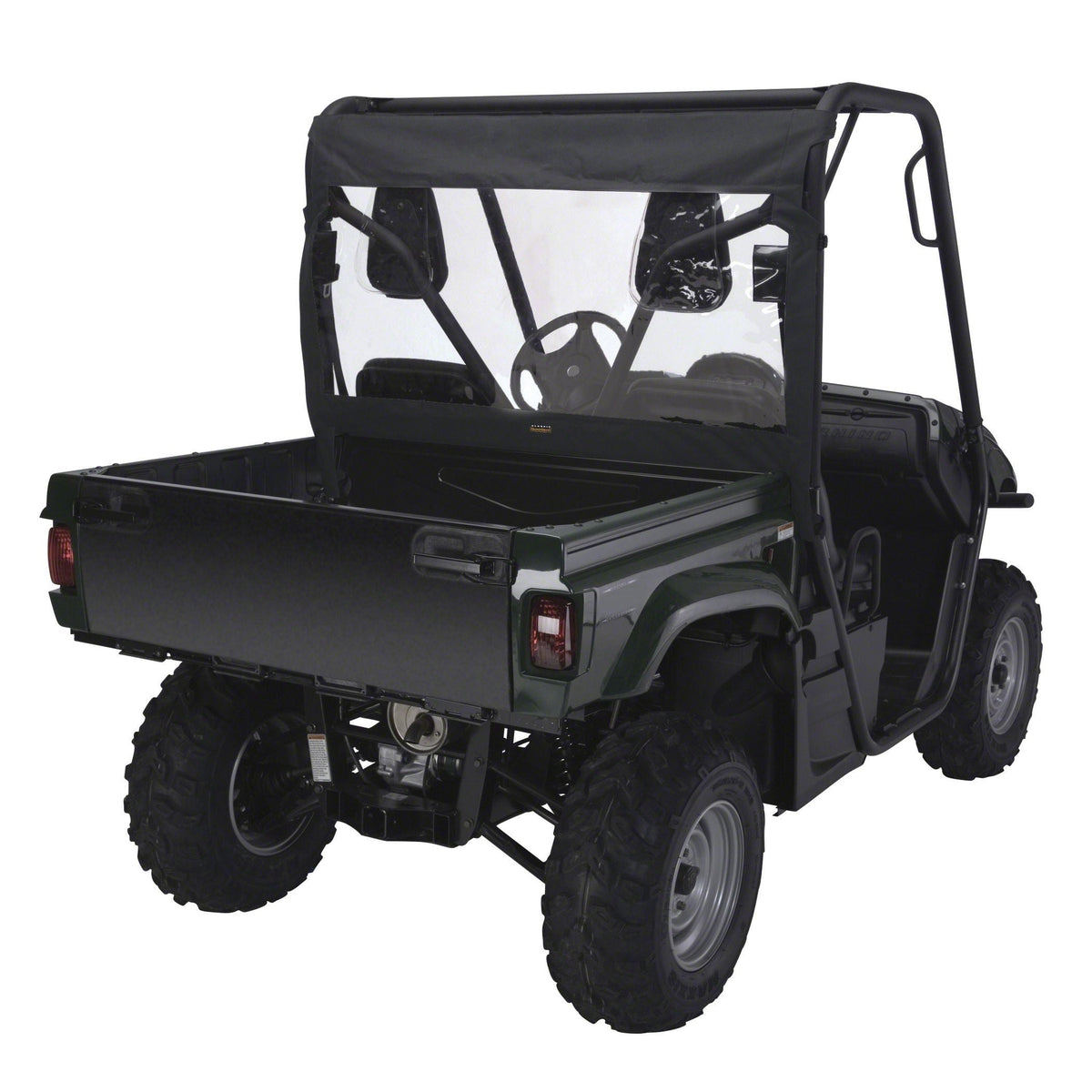 78637 UTV Rear Windshield for Rhino, Black
