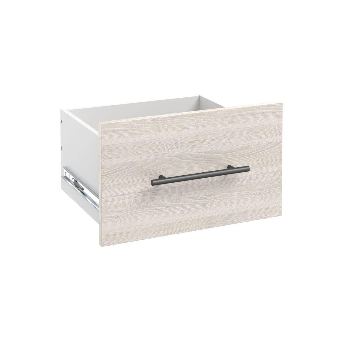 Suite Symphony Laminate Wood Drawer, White Timber, 16 x 10-in