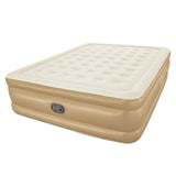 GuestRest Double-High Airbed, Air Mattress with Pump, Queen