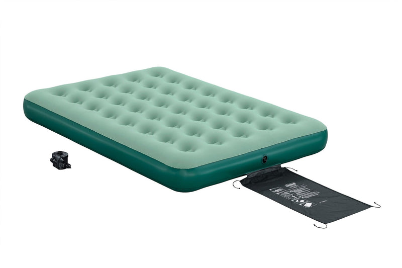 QuickBed Single-High Airbed, Air Mattress with Pump, Double J161