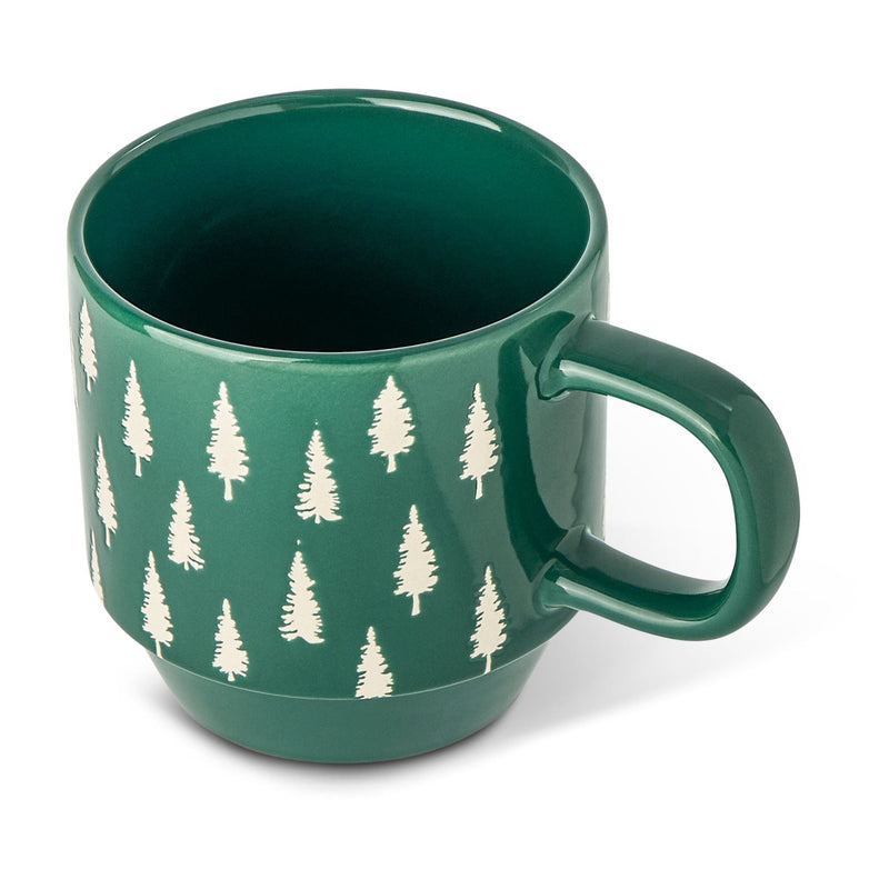 12-oz Stackable Mug Set with Metal Stand, 4-pk T9135