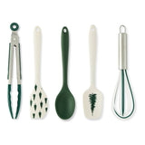 Evergreen Stain-Resistant Mini Utensils Set, 5-pc