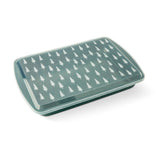 Green Carbon Steel Cake Pan with Printed Lid