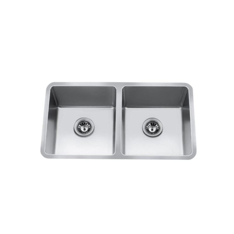 31-in Type 304 Stainless Steel UnderMount R20 Sink F6664