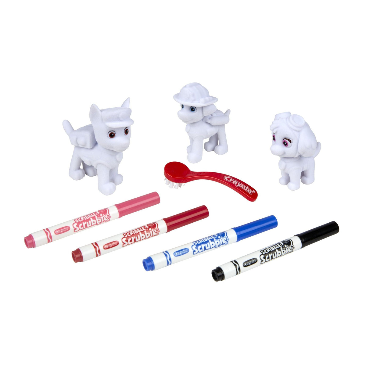 Scribble Scrubbie Pets Activity Playset with Washable Markers, 3-pk, Ages 3+