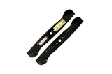 NX-15 Riding Mower 2-in-1 High-Lift Blade Set, Fits 2015 & After Models, Black, 46-in, 2-pk