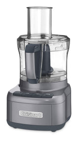 Elemental Food Processor with Dishwasher Safe Parts, BPA-Free, Silver, 8 Cups