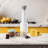 Fast Freeze White Ice Cream & Yogurt Maker