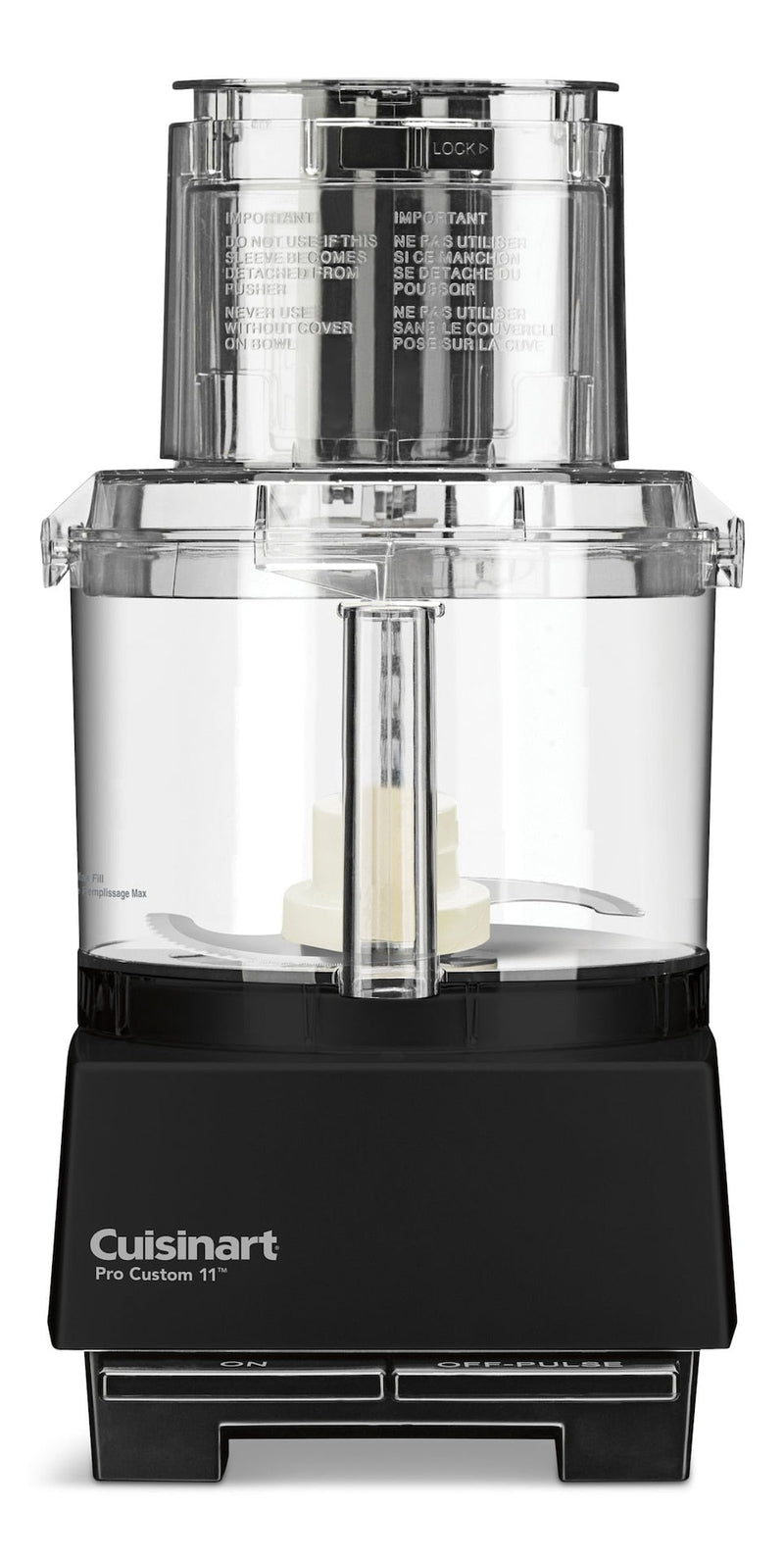 Pro Custom 11 Food Processor with Recipe Book, Black, 11 Cups A7281