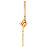 Contour Integrated LED 33in Brass Vanity Light