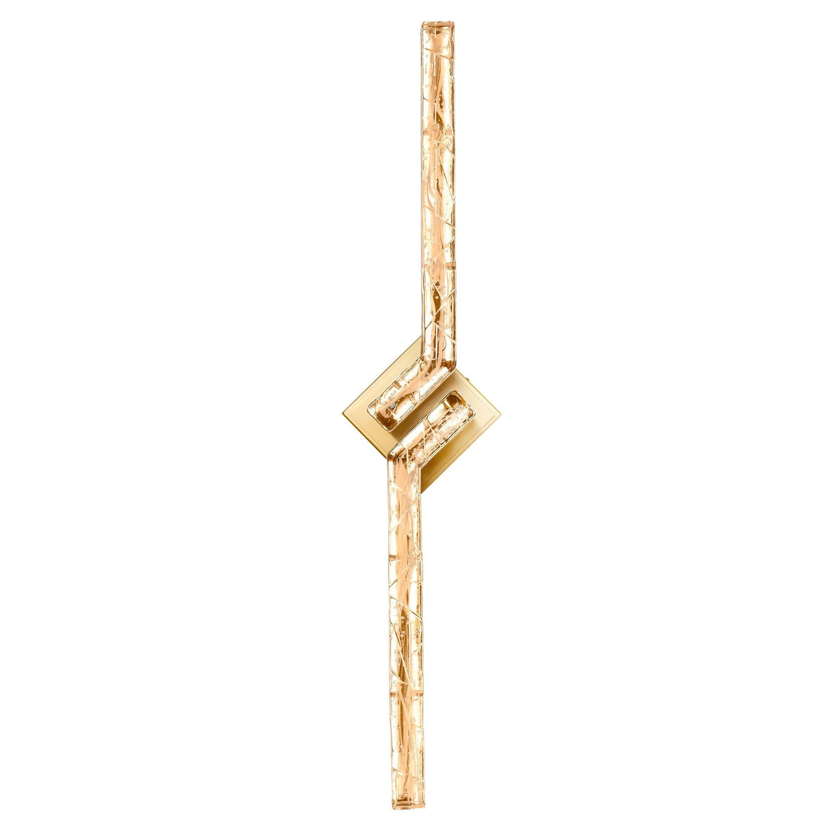 Contour Integrated LED 33in Brass Vanity Light