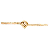 Contour Integrated LED 33in Brass Vanity Light