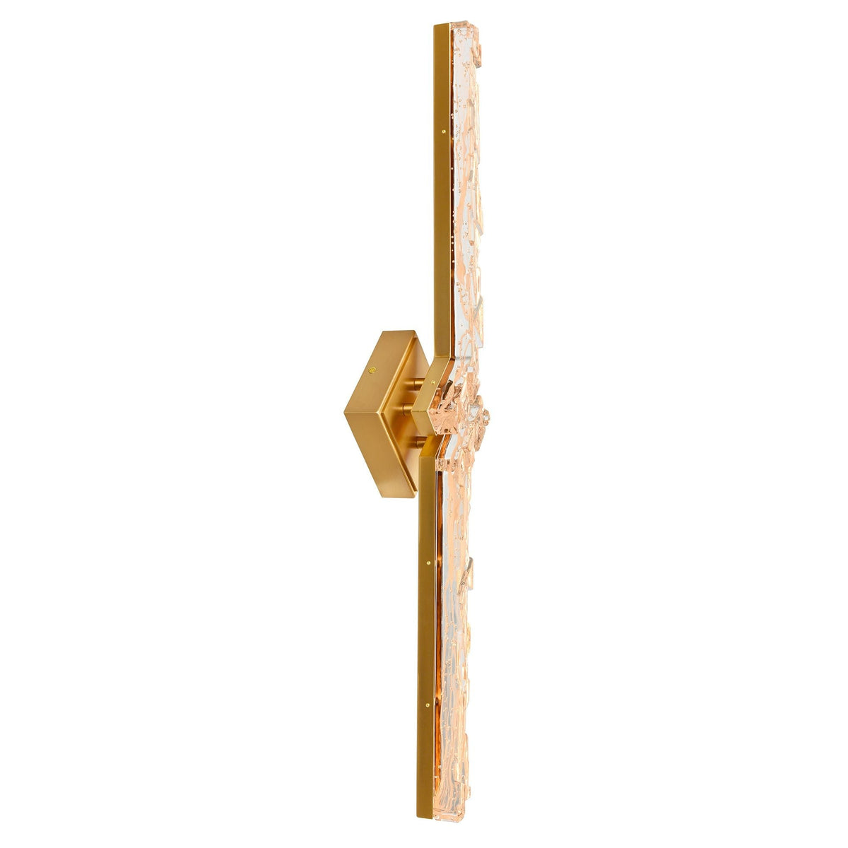 Contour Integrated LED 33in Brass Vanity Light