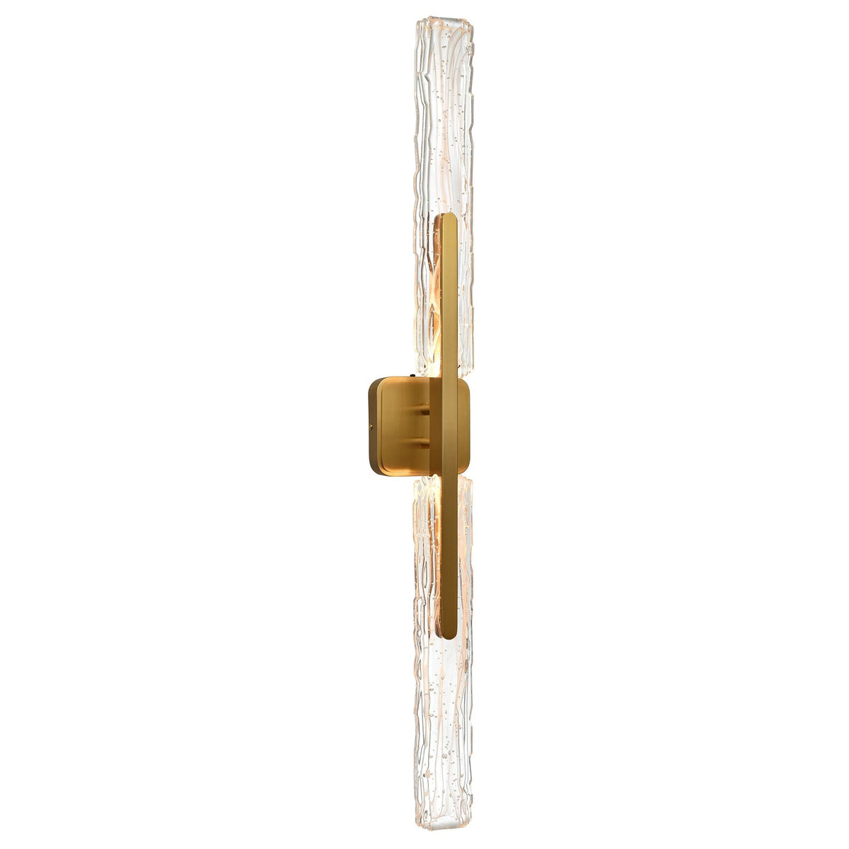 Curva Integrated LED 36in Brass Vanity Light