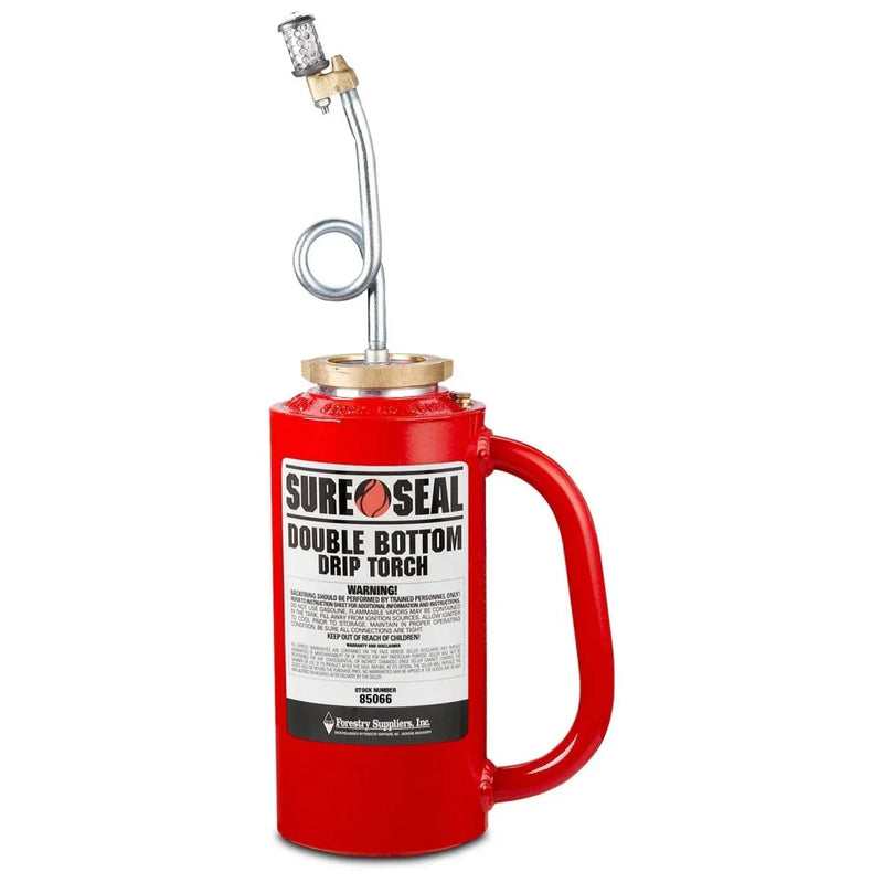 Forestry Suppliers Sure-Seal Red OSHA Double-Bottom Drip Torch H4387