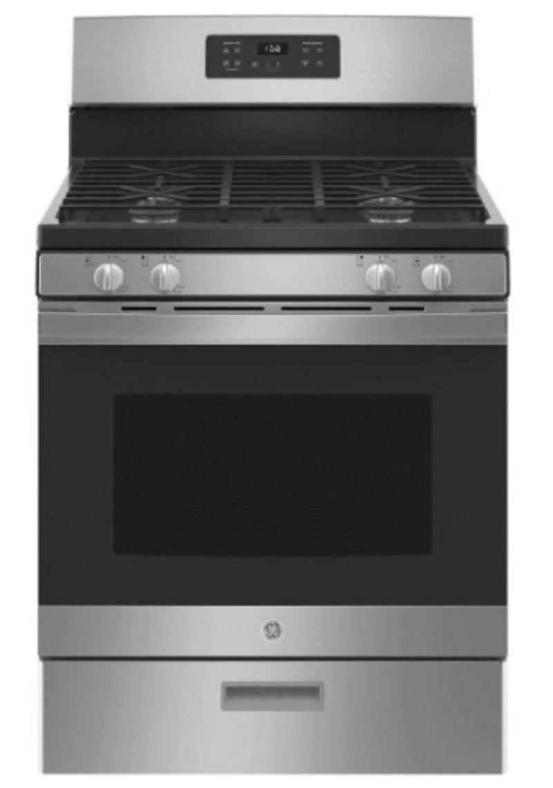 Enjoy cooking and baking 30-in 4 Burners 4.8-cu ft Freestanding GAS Range (Stainless Steel) C9857