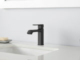 Karter 1-Handle Lavatory/Bathroom Sink Faucet, Lead-Free, Matte Black