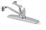 Single Handle Metal Lever Kitchen Faucet, Chrome