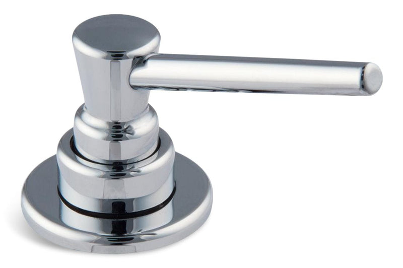 Faucet Soap/Lotion Dispenser with Refill Funnel, Chrome K447